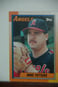 1990 Topps Mike Fetters #14 California Angels VG FREE SHIPPING !!