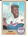 1968 Topps Baseball card #110 HANK AARON